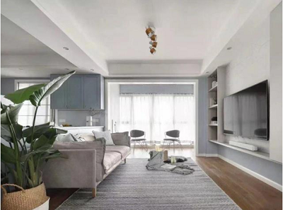 咸阳装修公司-小三室北欧风