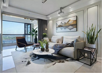 咸阳装修公司今日分享:140平方轻奢