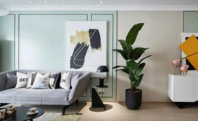 121平米时尚清新样板间