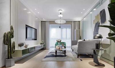 121平米时尚清新样板间