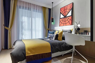 121平米时尚清新样板间