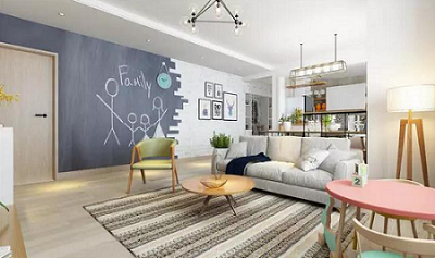 超漂亮的110㎡装修案例，这样的小清晰我喜欢!