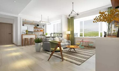 超漂亮的110㎡装修案例，这样的小清晰我喜欢!