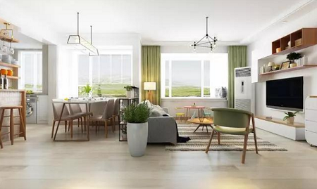 超漂亮的110㎡装修案例，这样的小清晰我喜欢!