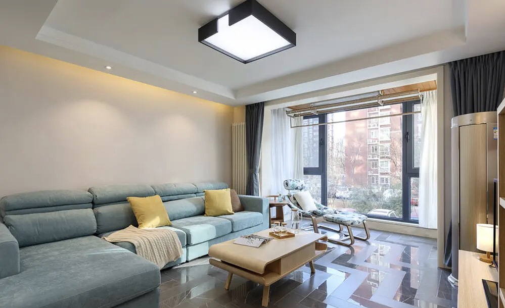 蔷薇溪谷90平米现代风格