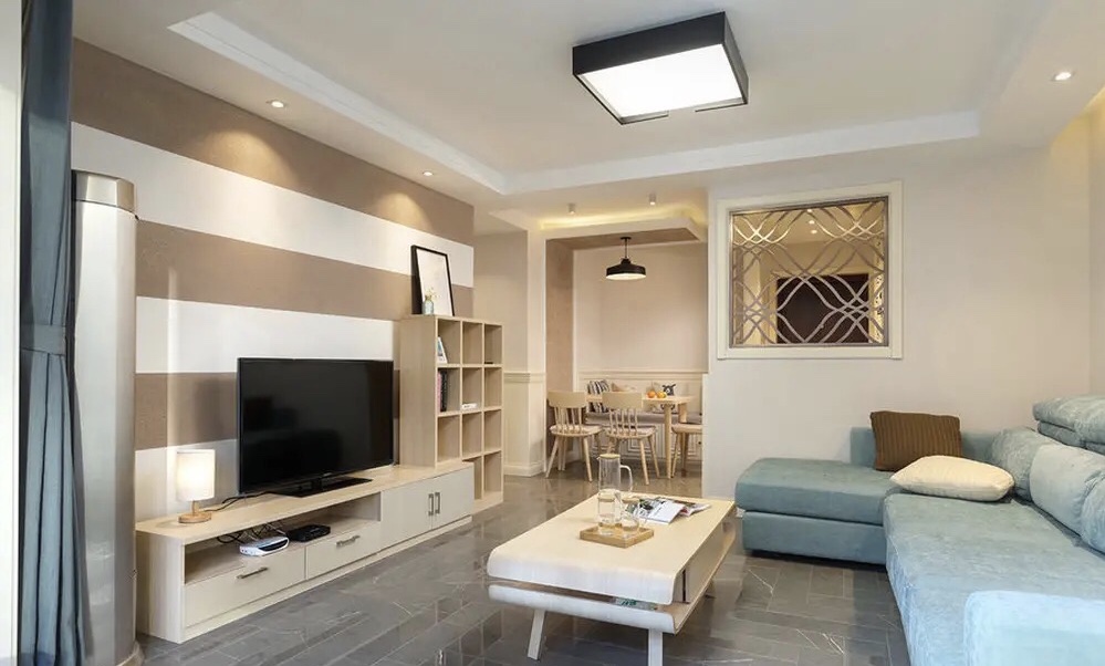 蔷薇溪谷90平米现代风格