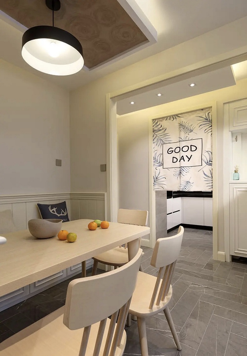 蔷薇溪谷90平米现代风格