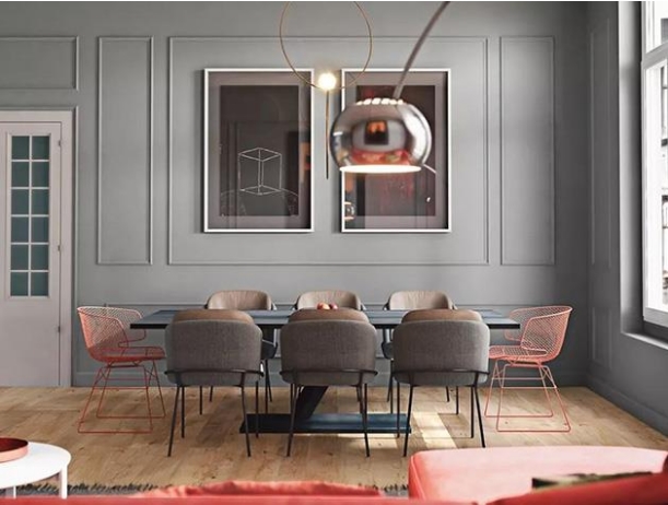 咸阳峰光无限：高级灰+撞色：美力满格，刚柔并济的高级感！