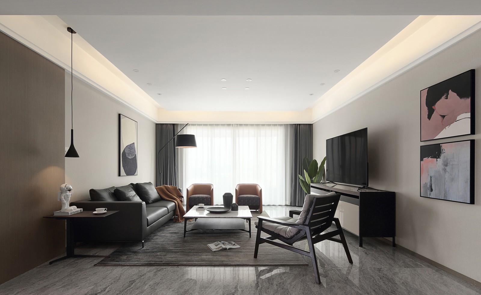 咸阳峰光无限：170㎡ 现代私宅 