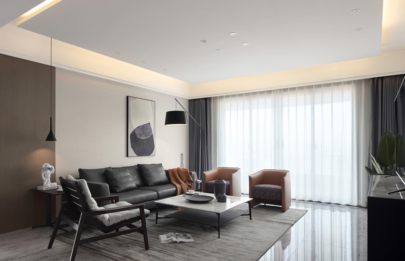 咸阳峰光无限：170㎡ 现代私宅 