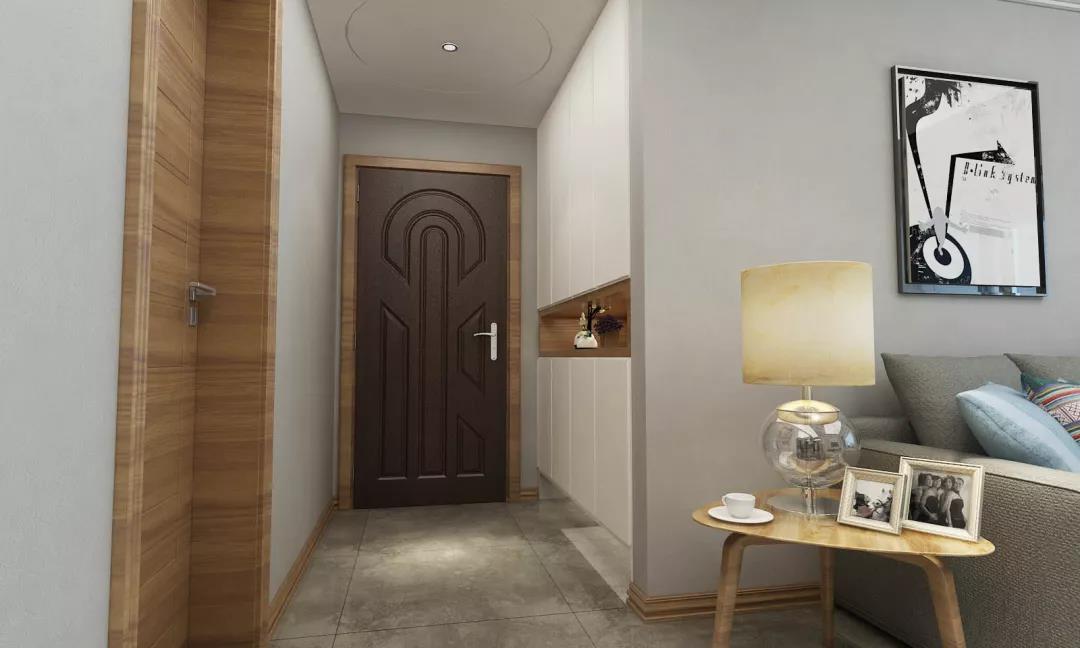 135平超时尚北欧风格效果图，不装推拉门这样弄更漂亮！