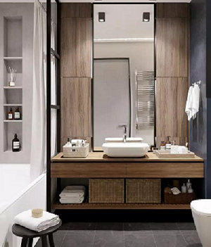 89㎡简约北欧风格装修效果图，粉蓝客厅少女心十足！