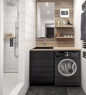 89㎡简约北欧风格装修效果图，粉蓝客厅少女心十足！