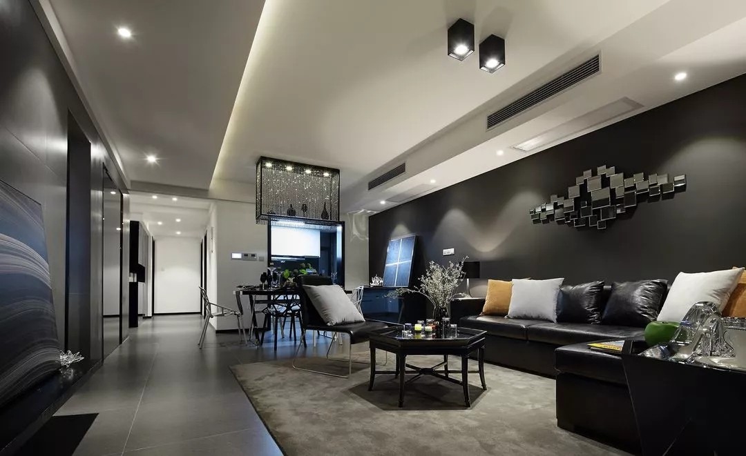 经典黑白灰打造永不褪色的家