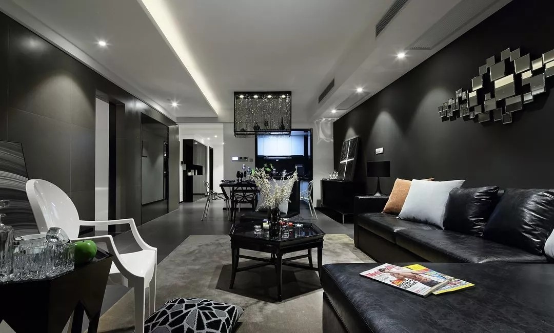 经典黑白灰打造永不褪色的家