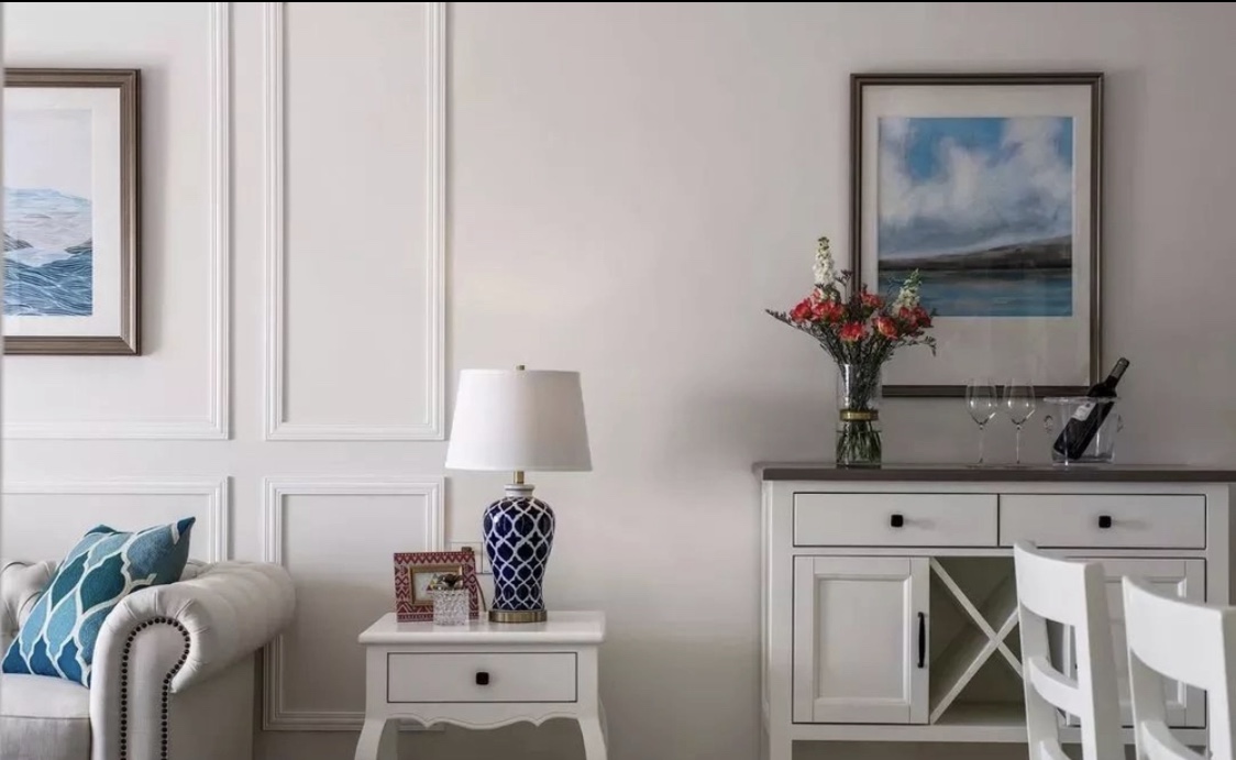 丽彩溪岸庄园134平米美式风格