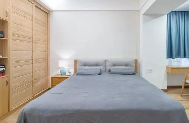 新房装修图，极简原木风的设计，全屋白色与原木色装饰，效果太棒了