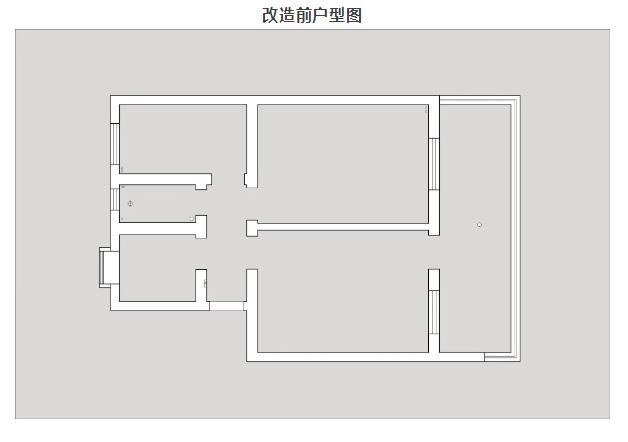 78㎡老破小装修设计案例，一手烂牌打出王炸，说的就是它了吧