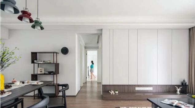 112㎡现代北欧风格装修，简约舒适的小资格调！