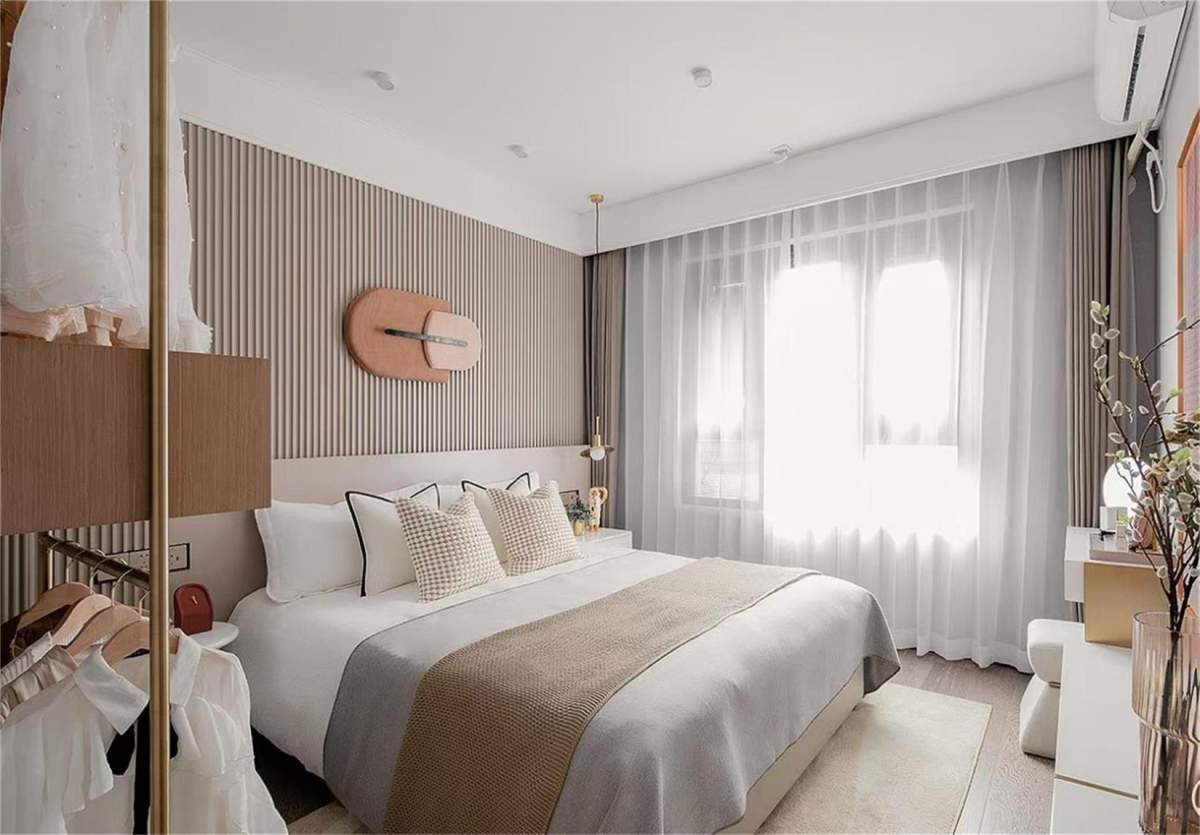 秦都花苑-90㎡-北欧风格