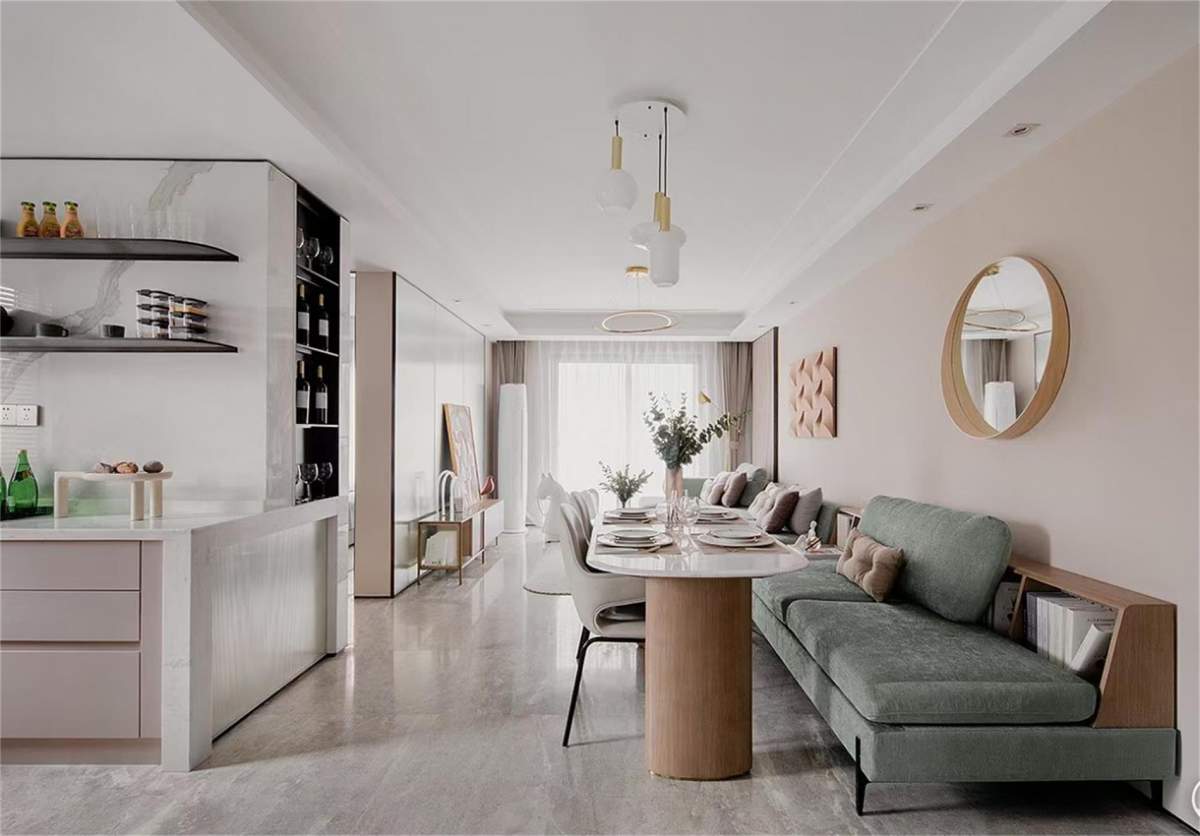 秦都花苑-90㎡-北欧风格