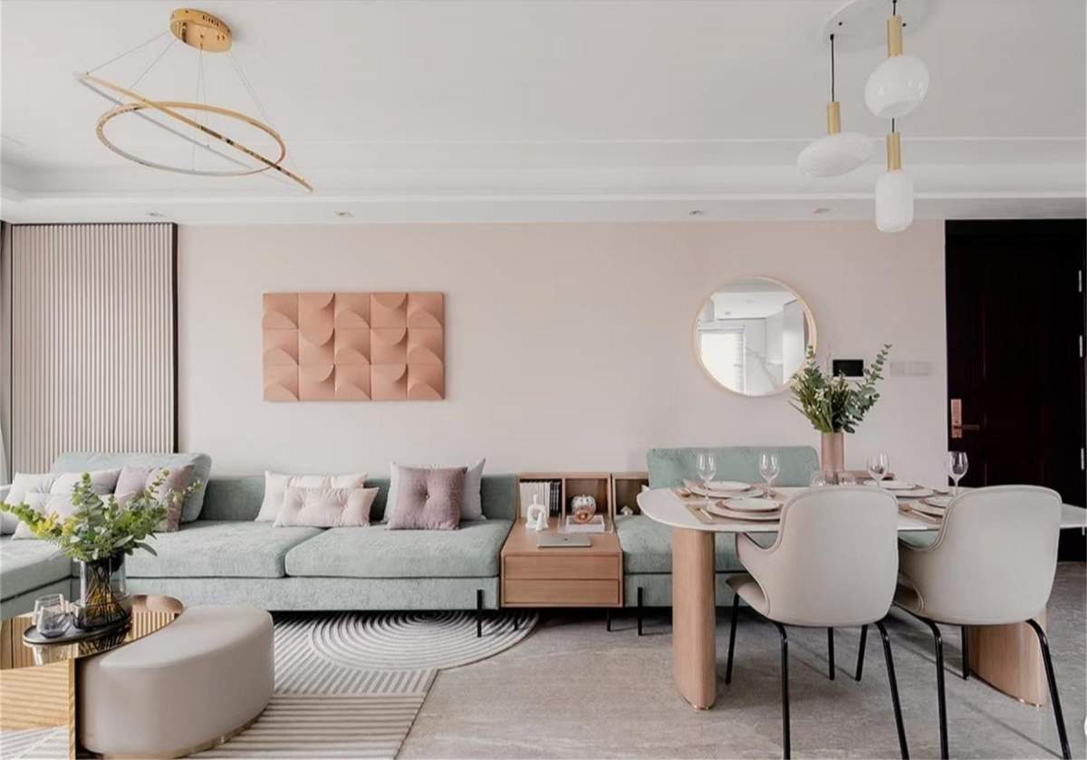 秦都花苑-90㎡-北欧风格