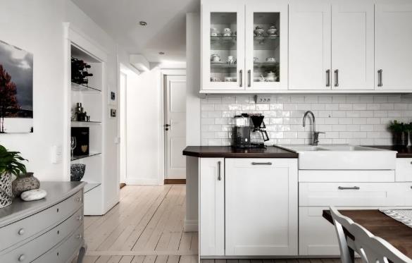 68㎡真实北欧人家，明亮大餐厨让人羡慕