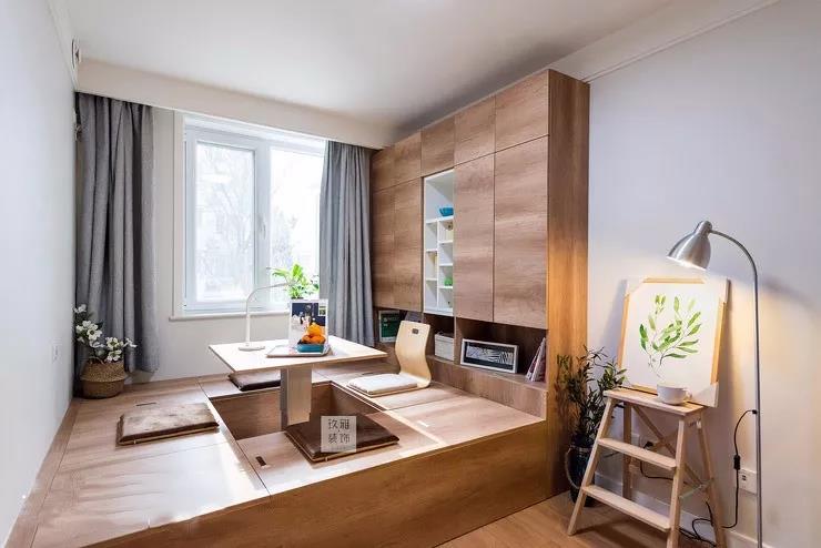 北欧三居室，很大化地利用了有限的空间