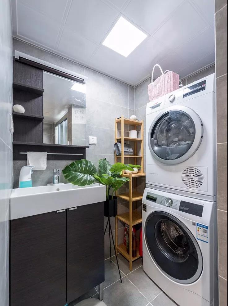 北欧三居室，很大化地利用了有限的空间