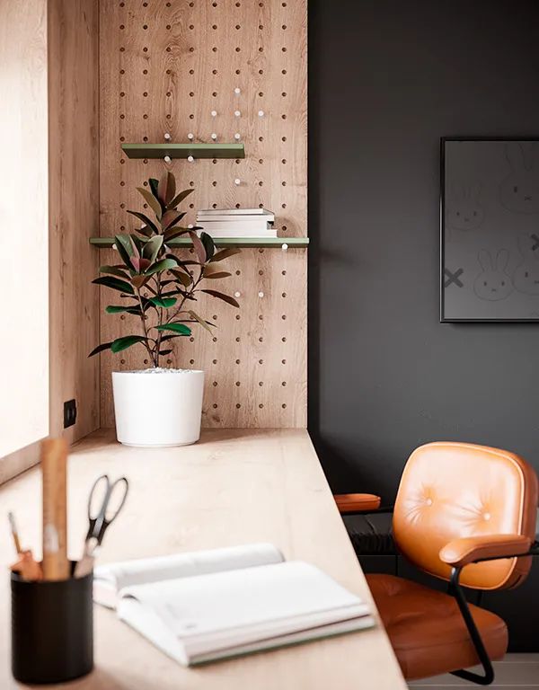 黑白灰色调的三室一厅，这样设计太有格调了！