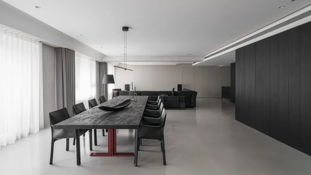 咸阳装修案例书香河畔264㎡—现代风格