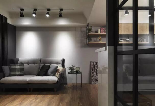 90㎡现代主义，呈现出简约、休闲的都市格调！