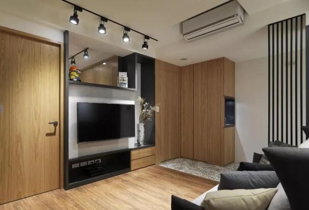 90㎡现代主义，呈现出简约、休闲的都市格调！