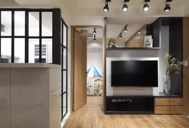 90㎡现代主义，呈现出简约、休闲的都市格调！