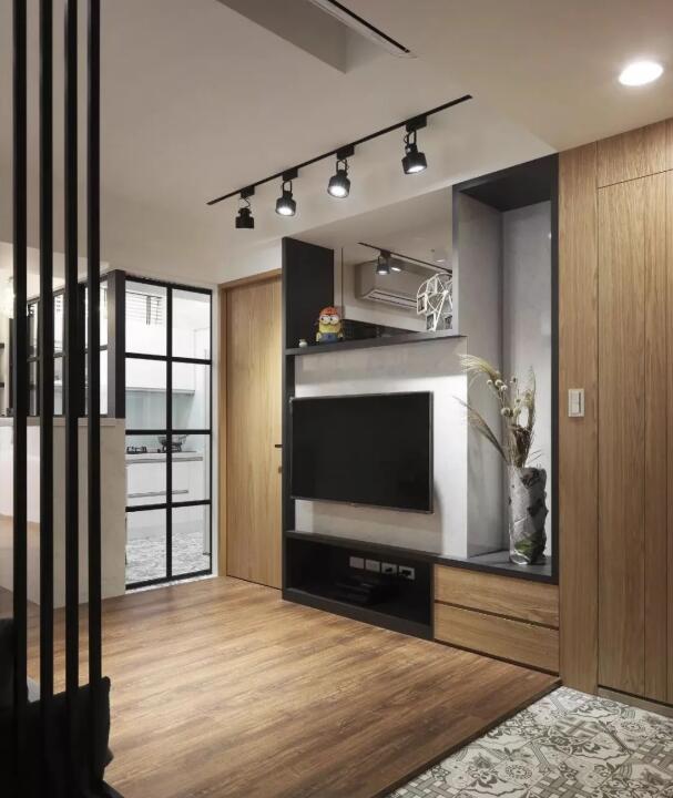 90㎡现代主义，呈现出简约、休闲的都市格调！