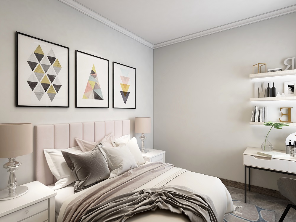 金域咸阳89㎡—轻奢风格