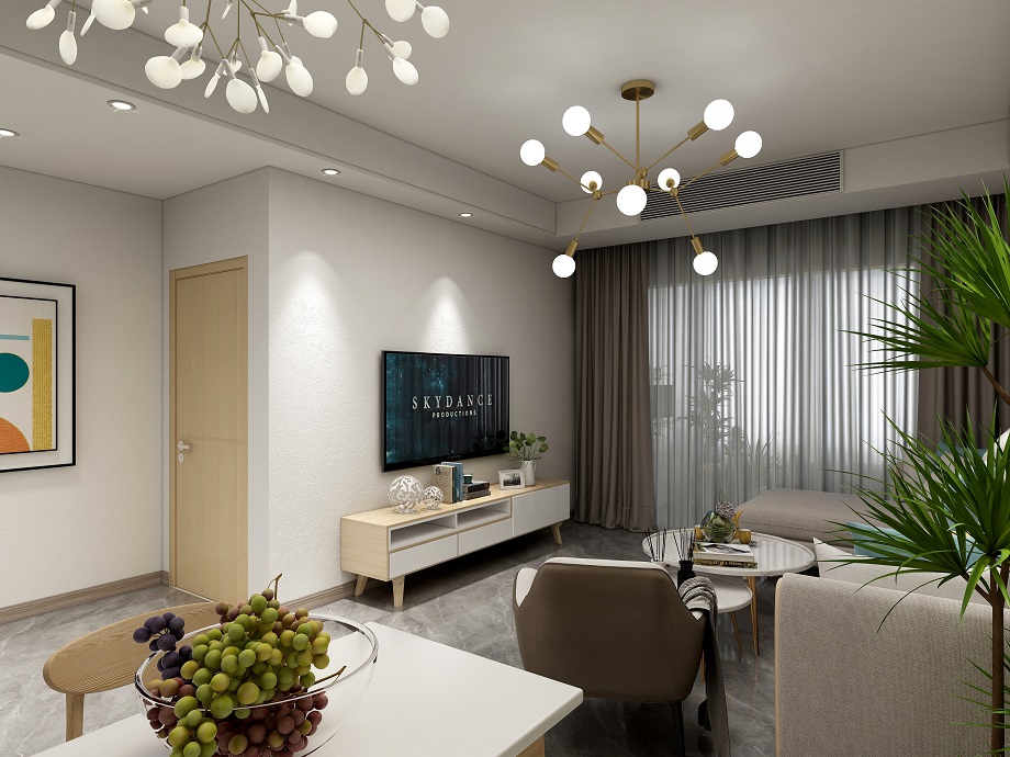 金域咸阳89㎡—轻奢风格