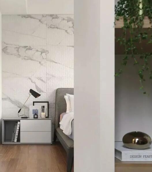 灰白+木色极具现代感的时尚灰空间