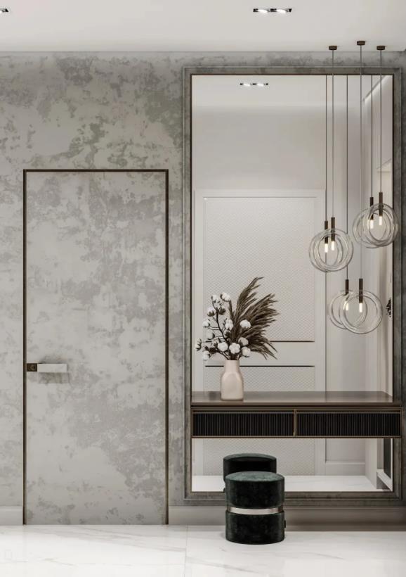 玄关墙这样设计，一进门就“旺”到你！