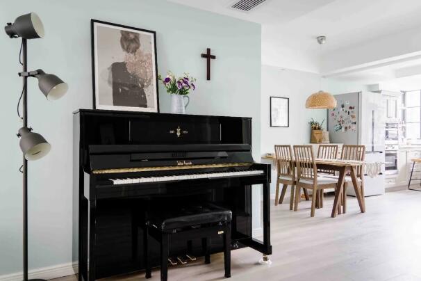 136平新房，巧用色彩搭配全屋漂亮极了