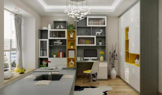 小户型次卧设计全案 你要的所有功能和样式都能满足