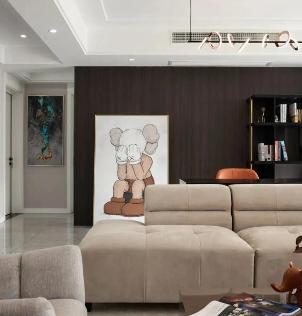 现代简约敞亮，轻奢风格的装修，简约大气