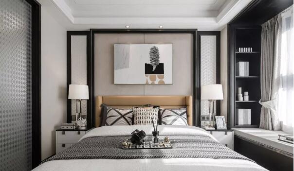 现代轻奢风格装修效果图，黑白灰的浪漫主义！