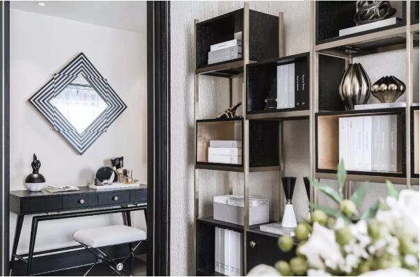 现代轻奢风格装修效果图，黑白灰的浪漫主义！