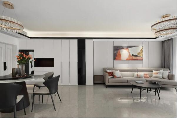 现代简约风，简约但不廉价。