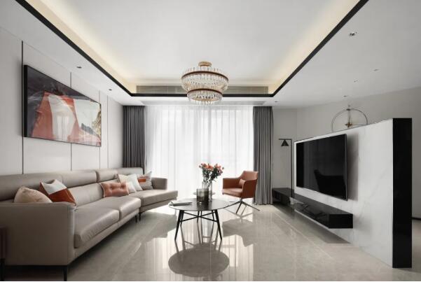 现代简约风，简约但不廉价。