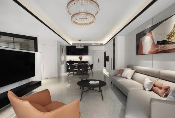 现代简约风，简约但不廉价。