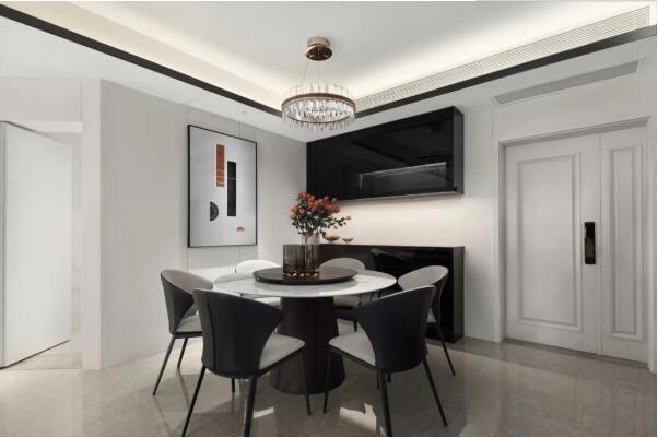 现代简约风，简约但不廉价。