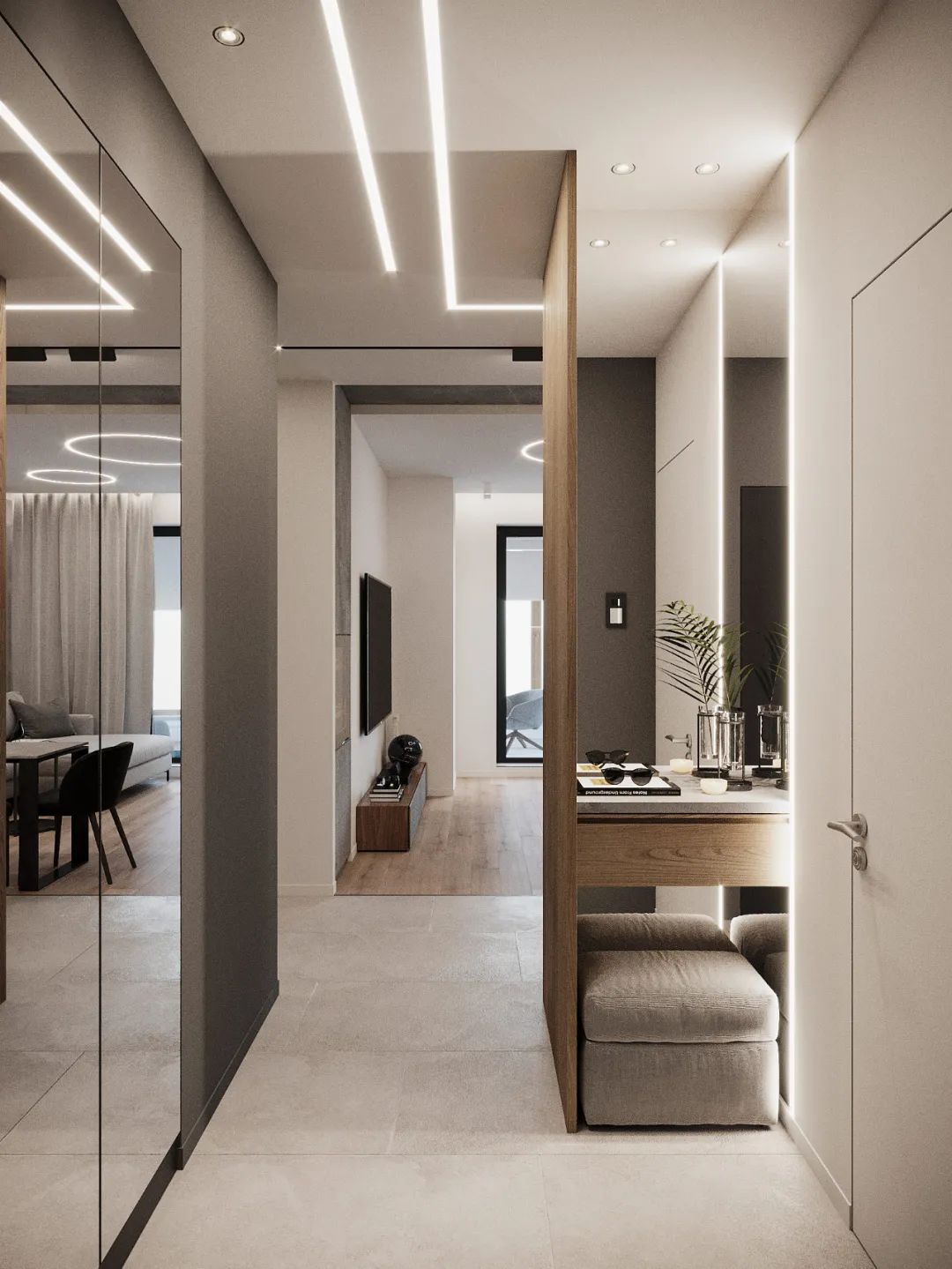 简约式装修，70㎡的小公寓