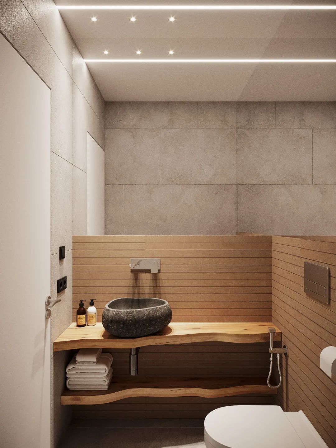 简约式装修，70㎡的小公寓